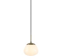 Markslöjd Rise lampada sospesa 1x40 W bianco-ottone 108548