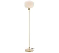 Markslöjd Sober lampada da terra 1x40 W bianco-ottone 108054