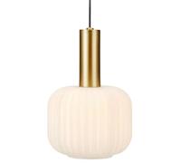 Markslöjd Sober lampada sospesa 1x40 W bianco-ottone 108123