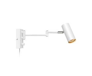 Markslöjd Torino lampada da parete 1x12 W bianco 107538