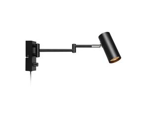 Markslöjd Torino lampada da parete 1x12 W nero 107539