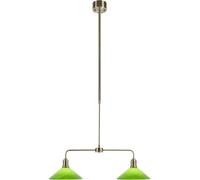 Markslöjd Vela lampada sospesa 2x W ottone-verde 109161