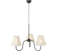 Markslöjd Veya lampada sospesa 3x40 W nero-beige 109172