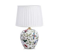 Markslöjd Mansion lampada da tavolo 1x60 W bianco-motivo 107040