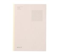 MARK'STYLE EDiT Progettato per un pensiero chiaro, sottile, leggero e liscio su cui scrivere" - Taccuino da 160 pagine (A4 (griglia da 5 mm)