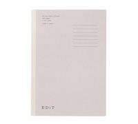 MARK'STYLE EDiT Progettato per un pensiero chiaro, sottile, leggero e liscio su cui scrivere" - Taccuino da 160 pagine (A5 (a righe da 7 mm)