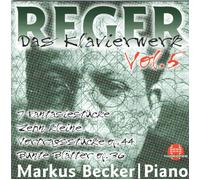 Markus Becker Quartet Complete Works for Piano Vol. 5 (CD)