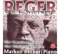 Markus Becker Quartet Piano Works 3 (CD)