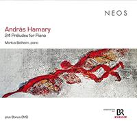 András Hamary András Hamary: 24 Préludes for Piano (CD) Album with DVD