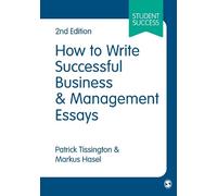 Markus Hasel Patrick T How to Write Successful Business and Manageme (Tascabile)