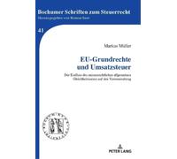 Markus Müller EU-Grundrechte und Umsatzsteuer (Copertina rigida)