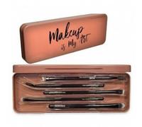 Markwins Essentials Makeup Is My Art - Set Pennelli Occhi - Palette con Una Selezione Di Pennelli Makeup Professionali Da Portare Sempre In Borsa - Set Trucco Da Regalo Per Ragazze - 140 g