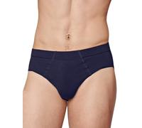 Marlene 3 Slip Intimo Uomo in Cotone Elasticizzato con Bordo ricoperto Mutande Colorate e Bianche Taglie Forti Fino a 10/XXXXXL Made in Italy (Blu, 8/XXXL)