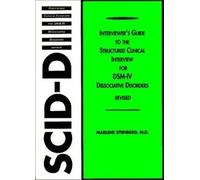 Marlene Steinbe Interviewer's Guide to the Structured Clinical Inter (Tascabile)