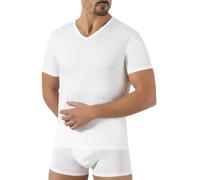 Marlene T-Shirt Intima Uomo Canottiera in Puro Cotone 100% Scollo a V Maglietta a Maniche Corte Leggera Traspirante Anallergica Estiva Maglia Made in Italy