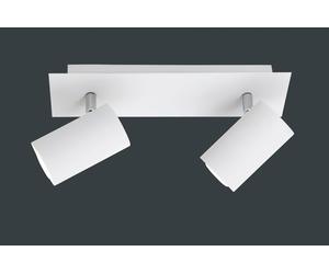 MARLEY BARRA 2 SPOTS CIL SOFT BIANCO CM30 2 LUCI ATTACCO GU10