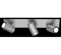 TRIO LIGHTING ITALIA MARLEY FARETTO 3 SPOTS ATTACCO GU10 35W IN METALLO COLORE N
