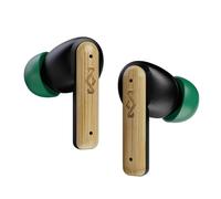 Marley House of Little Bird True Wireless Bluetooth Earbuds - Auricolari IPX4 con Microfono Integrato, 24 Ore di Autonomia, Cuffie In-Ear, Ricarica Rapida USB-C, Materiali Sostenibili, Nero