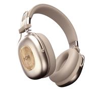 Marley House of Positive Vibration Rebel Cuffie Wireless ANC, Over-Ear Bluetooth, con Cancellazione Adattiva del Rumore, Autonomia 130 Ore, IPX5, Driver da 40mm, Materiali Sostenibili, Crema