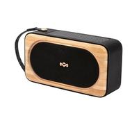 House of Marley Roots Solar Bluetooth Speaker - Piccolo Altoparlante Bluetooth Portatile per Viaggi & Outdoor, IP67 Impermeabile, 14 Ore di Autonomia - Altoparlanti Wireless per Telefono, Nero