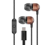 Marley House of Smile Jamaica Auricolari con Filo USB-C con Driver da 9.2mm - Realizzati in modo sostenibile, Cuffie In-Ear, Cavo Anti-groviglio, Microfono Integrato per Musica e Chiamate, Nero