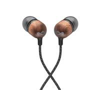 Marley House of Smile Jamaica Auricolari con Filo USB-C con Driver da 9.2mm - Realizzati in modo sostenibile, Cuffie In-Ear, Cavo Anti-groviglio, Microfono Integrato per Musica e Chiamate, Nero