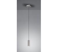 MARLEY SOSPENSIONE CILINDRO METALLO ACCIAIO D. 6CM 1 LUCE ATTACCO GU10