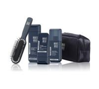 MARLIES MÖLLER Men Unlimited Set (Energy Shampoo 200ml + Constructing Gel 100ml + Scalp Serum + Hair Brush + Bag)