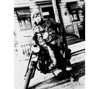 Marlon Brando Come Johnny Strabler/NA Poster Stampa 24x20"