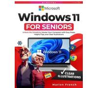 Marlon French Windows 11 For Seniors (Tascabile)