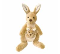 Marloo il canguro con Joey morbido peluche da collezione 30 cm, dai 3 anni in su