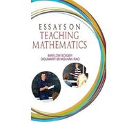 Marlow Ediger Essays on Teaching Mathematics (Copertina rigida)