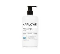 MARLOWE. 002 - Lozione per il corpo extra idratante, 425 ml, lozione giornaliera per pelli secche per uomini e donne, leggero profumo fresco, inclusi estratti naturali