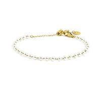 MARLU' BRACCIALE PERLE DIAMETRO 4.30MM CATENA ACCIAIO INOSSIDABILE 2BR0090G-W (PVD oro giallo)