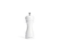 MARLUX 245 - Macinino da Pepe in faggio Laccato e macina in Acciaio, 14 cm, Colore: Bianco