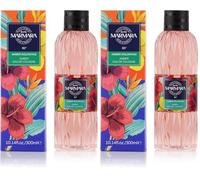 MARMARA BEAUTY Eau de Cologne Amber 300 ml - 80° - Profumo rinfrescante per donne - Acqua profumata per donna - Rinfresca - Legnoso e speziato - EDC - Calmante donna (Confezione da 2)