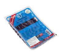 Marmarabirlik Olive nere, autentiche olive sottaceto turche, sapore naturale mediterraneo, raccolte a mano, perfette per spuntini, insalate e piatto mezze 17,6 FL Oz 321-350 pz.