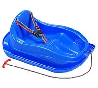 Marmat - Slitta per bambini con cintura di sicurezza, fino ai 3 anni, Blu, Länge [cm]: 71; Breite [cm]: 52; Höhe [cm]: 28,5