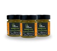 Marmellata ai 3 Agrumi di Calabria - 3 vasi da 250g - Clementina, Arancia Navel e Limone - Senza Conservanti né Additivi - Prodotto Artigianale - Val D'Esaro