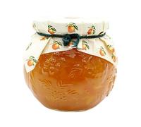 MARMELLATA DAL TIROLO ALLE ARANCE AMARE D'ARBO 640 gr IN VASETTO DI VETRO DECORATO