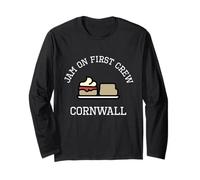 Marmellata della Cornovaglia sulla marmellata e la Crema della Prima Squadra Cornish Scone Maglia a Manica