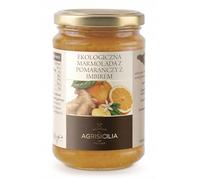 MARMELLATA DI ARANCE CON ZENZERO BIO 360 g - AGRISICILIA