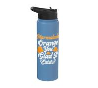 Marmellata di arancia sei contento che esista marmellata Stainless Steel Insulated Water Bottle