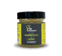 Marmellata di Cedro di Calabria - 1 vaso 230g - Senza Conservanti né Pectina - Gusto Autentico e Naturale - Prodotto Artigianale - Val D'Esaro