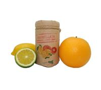 Marmellata Di Sicilia, Marmellata gusto Agrumi, Prodotto Artigianale con Frutta di Sicilia 370g