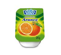 MARMELLATA SANTA ROSA ARANCE 50 VASCHETTE MONOPORZIONE DA 20 GR CONFETTURA HOTEL FRUTTA