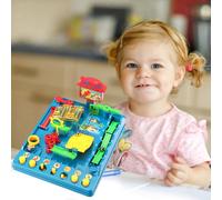 Marmi Puzzle Maze Challenge Maze Track Logical Motor Skills Toy Game