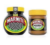 Marmite Barattolo di estratto di lievito ricco di vitamina B, 250g con burro di arachidi croccante di Marmite ricco di vitamina B, 225g