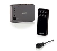 HDMI Switch 4K - Marmitek Connect 310 UHD 2.0 - 3 IN / 1 OUT - Ultra HD 60Hz - Commutazione Automatica Tra Sorgenti HDMI - HDCP 2.2 - Switch HDMI - 3840 x 2160 - HDR 4K60