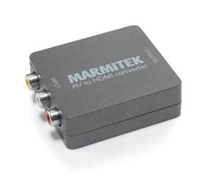 Marmitek Connect AH31 - Convertitore SCART a HDMI RCA AV 1080p | Adattatore per TV e proiettore, RCA AV a HDMI, 720p/1080p, videoregistratore, lettore DVD e vecchie console